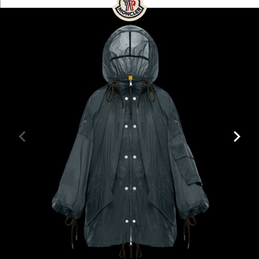 2 MONCLER 1952 DELPHI Dark green Parka